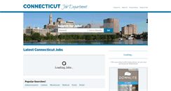 Desktop Screenshot of connecticutjobdepartment.com